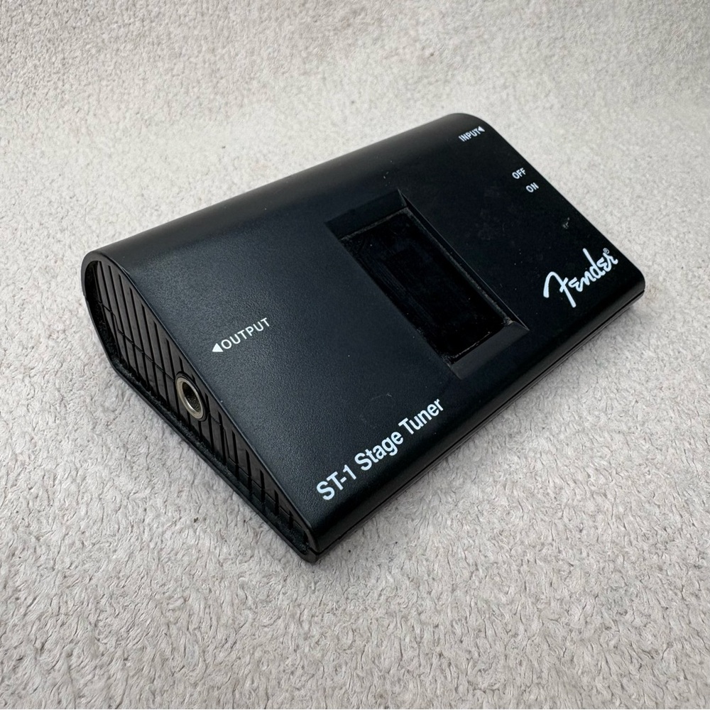 Fender ST-1 Stage Tuner in Black WORKS! Music Musician Concert Festival Perform